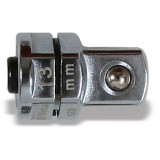 Beta 123Q3/8 Adattatore a sgancio rapido da 3/8" per chiavi a cricchetto da 13 mm cromato 001230313