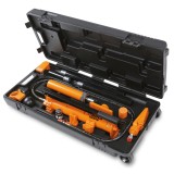 Beta 1365/K13 Pompa oleodinamica 10 t e kit accessori per carrozzeria in pratica valigia trolley 013650013