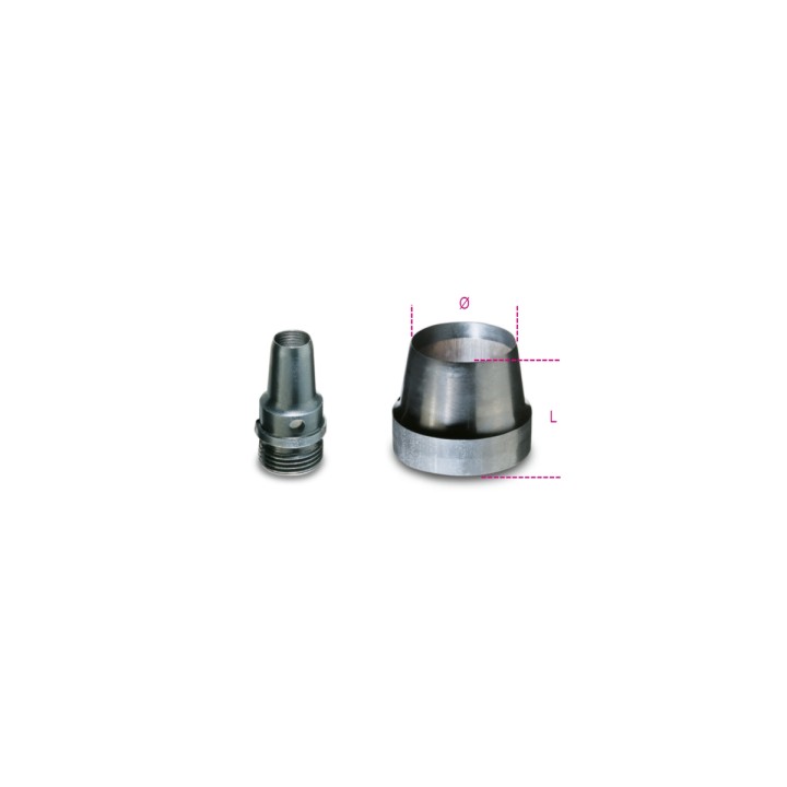 Beta 1105 40 Fustelle in acciaio brunite 011050040