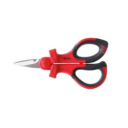 Beta 1128MQ Forbici per elettricisti lame in acciaio inossidabile con microdentatura 011280101