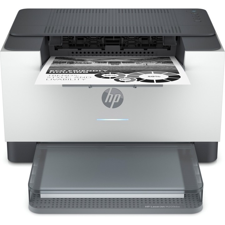 HP LaserJet M209dw Stampante bianco e nero per casa e ufficio domestico stampa stampa fronte retro, dimensioni compatte, efficie