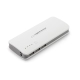 Esperanza EMP106WE Radium power bank grigio bianco 8000 mAh