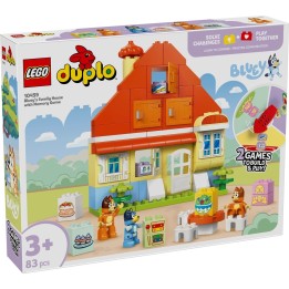 LEGO BLUEY 10459 Casa Famiglia di Bluey con Gioco di Memoria