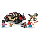 LEGO JURASSIC WORLD 76972 Fuga Raptor Fuoristrada