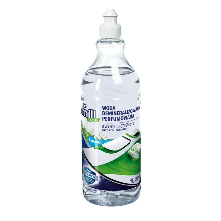 Mill Acqua demineralizzata Clean Profumata per ferri alta purezza giglio della valle 1 22 L