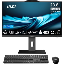 MSI Pro AP242P 14M-813EU Intel® Core™ i7 i7-14700 60.5 cm (23.8 ) 1920 x 1080 pixel All-in-One PC 16 GB DDR5-SDRAM 1 TB SSD Wind