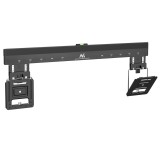 Maclean MC-481 supporto a parete ultra sottile per TV per schermi 37-80 curvi fino a 75kg Max. VESA 600x400 supporto universale 