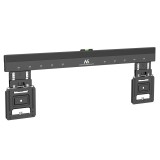 Maclean MC-481 supporto a parete ultra sottile per TV per schermi 37-80 curvi fino a 75kg Max. VESA 600x400 supporto universale 