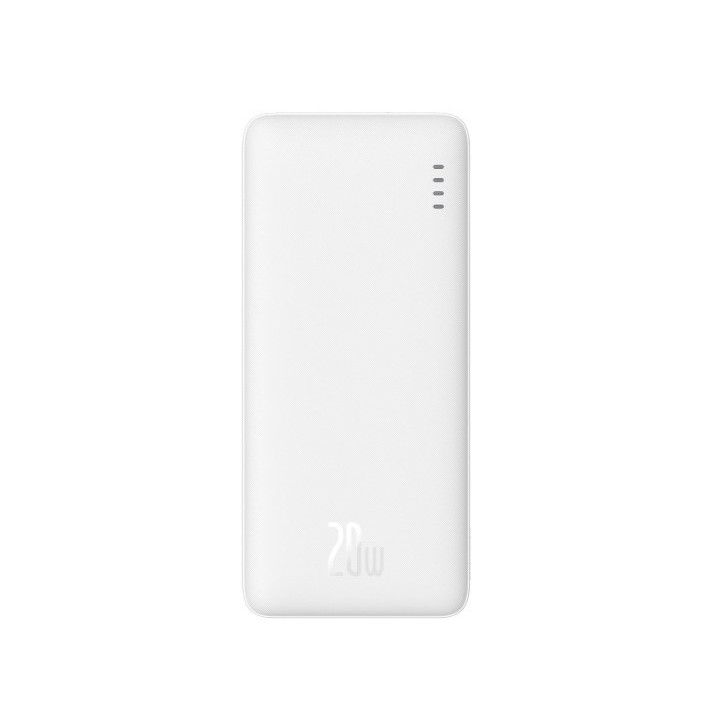 Baseus Airpow Power bank 10000mAh 20W + 30cm USB-C cavo bianco