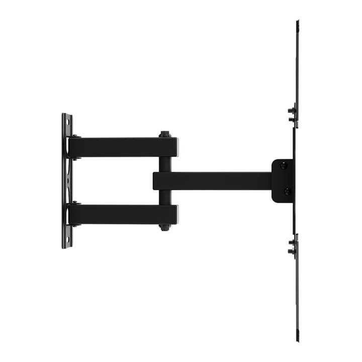 Maclean TV supporto / staffa max VESA 400x400 32-55 fino a 25 kg nero regolazione inclinazione 0°–-15° e regolazione rotazione +