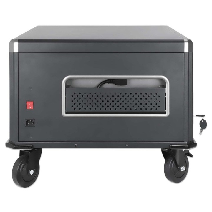 Manhattan Armadietto di ricarica per laptop da scrivania tramite adattatore AC (EU) 20 scomparti installare l'adattatore AC del 