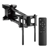 Maclean MC-891 staffa TV motorizzata a parete con telecomando regolazione altezza 37'' - 70 massimo VESA 600x400 fino a 35kg sup