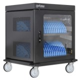 Manhattan Carrello/tavolo di ricarica per laptop tramite adattatore AC (EU) 32 scomparti installare l'adattatore AC del disposit