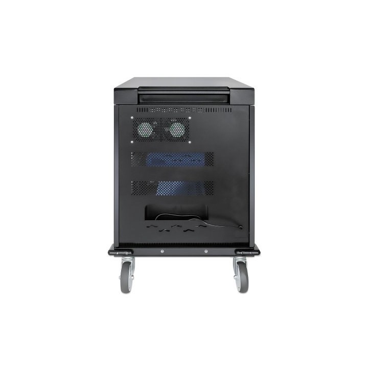 Manhattan Carrello/tavolo di ricarica per laptop tramite adattatore AC (EU) 32 scomparti installare l'adattatore AC del disposit