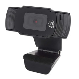 Manhattan webcam USB due megapixel (prezzo di liquidazione) 1080p Full HD USB-A microfono integrato clip regolabile 30 fotogramm