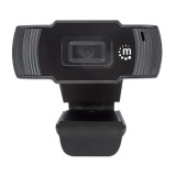 Manhattan webcam USB due megapixel (prezzo di liquidazione) 1080p Full HD USB-A microfono integrato clip regolabile 30 fotogramm