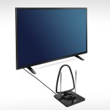 Maclean MCTV-963 Antenna aerea interna ad alto guadagno a basso rumore digitale analogica Freeview FM DVB Strongt 45dB DVB-T/T2 