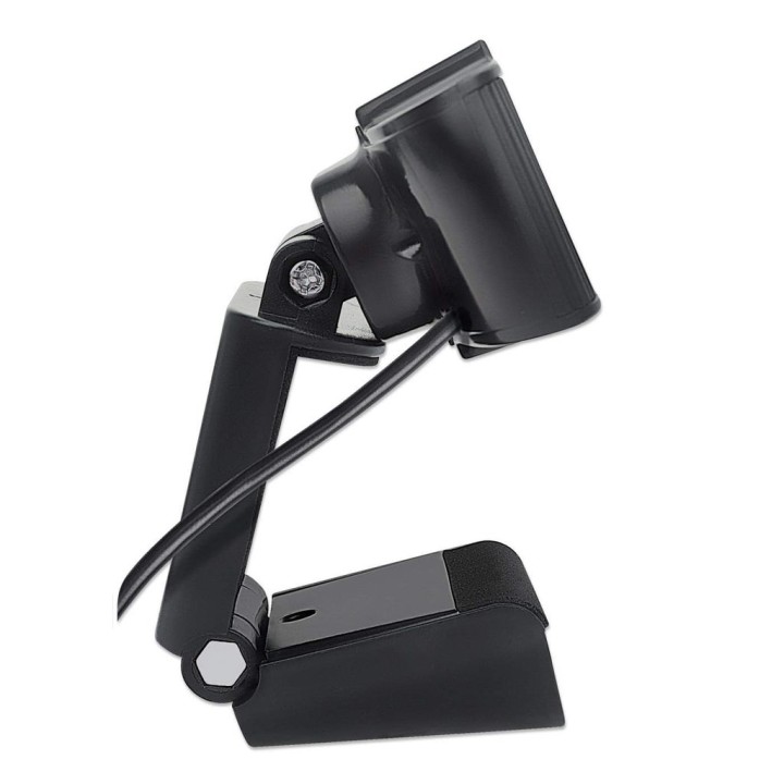 Manhattan webcam USB due megapixel (prezzo di liquidazione) 1080p Full HD USB-A microfono integrato clip regolabile 30 fotogramm