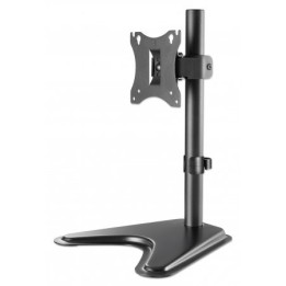 Manhattan Staffa da Scrivania per TV & Monitor con Supporto Orientabile Inclinazione/Rotazione/Girevole Per schermi da 10 a 27 V