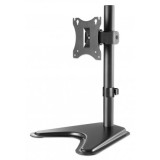 Manhattan Staffa da Scrivania per TV & Monitor con Supporto Orientabile Inclinazione/Rotazione/Girevole Per schermi da 10 a 27 V