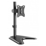 Manhattan Staffa da Scrivania per TV & Monitor con Supporto Orientabile Inclinazione/Rotazione/Girevole Per schermi da 10 a 27 V