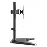 Manhattan Staffa da Scrivania per TV & Monitor con Supporto Orientabile Inclinazione/Rotazione/Girevole Per schermi da 10 a 27 V