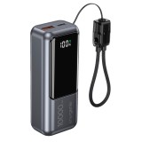 Gembird PB10-PD20-LCD-02 Powerbank compatto con ricarica veloce e display LCD 20W 10000 mAh grigio spazio