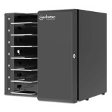 Manhattan Armadietto di ricarica per laptop da scrivania tramite USB-C 16 7 scomparti tramite USB-C 65W idoneo per laptop USB-C 