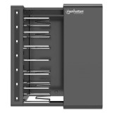 Manhattan Armadietto di ricarica per laptop da scrivania tramite USB-C 16 7 scomparti tramite USB-C 65W idoneo per laptop USB-C 