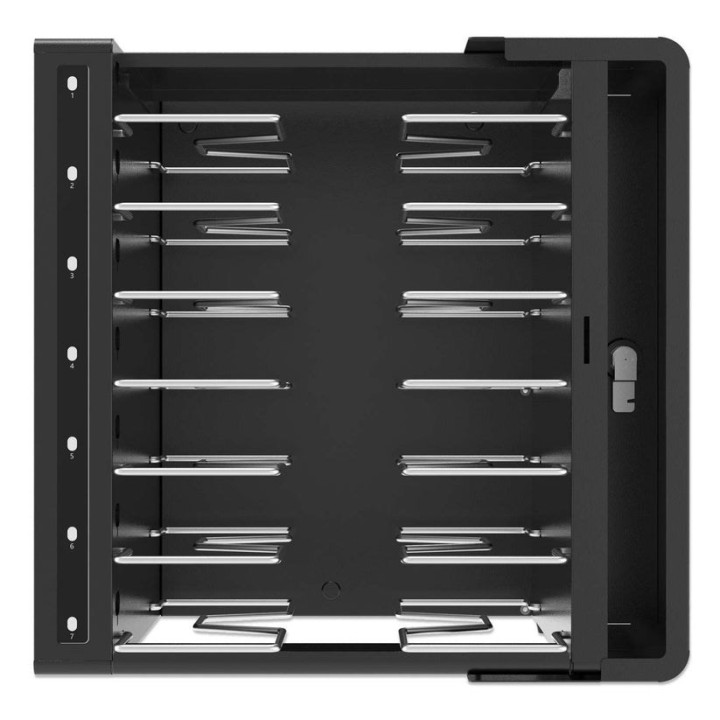 Manhattan Armadietto di ricarica per laptop da scrivania tramite USB-C 16 7 scomparti tramite USB-C 65W idoneo per laptop USB-C 