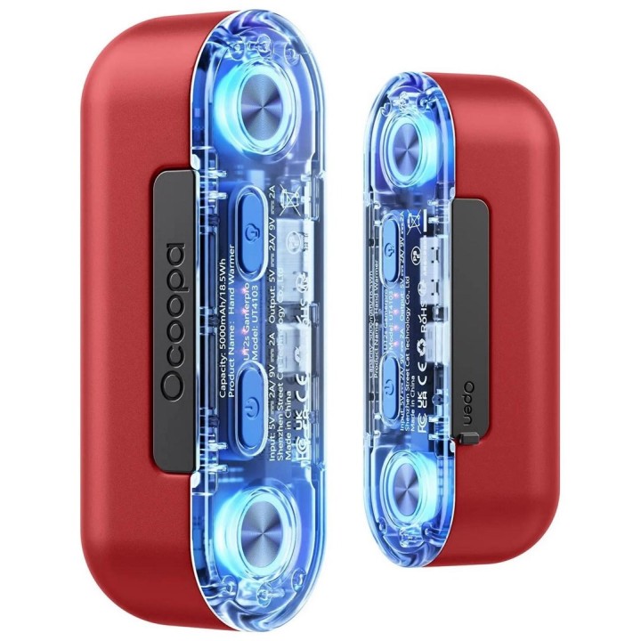 Ocoopa termoventilatore rosso UT4103