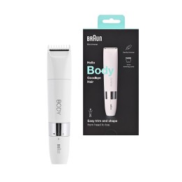 Braun Serie 1 BS1000 trimmer bianco/argento