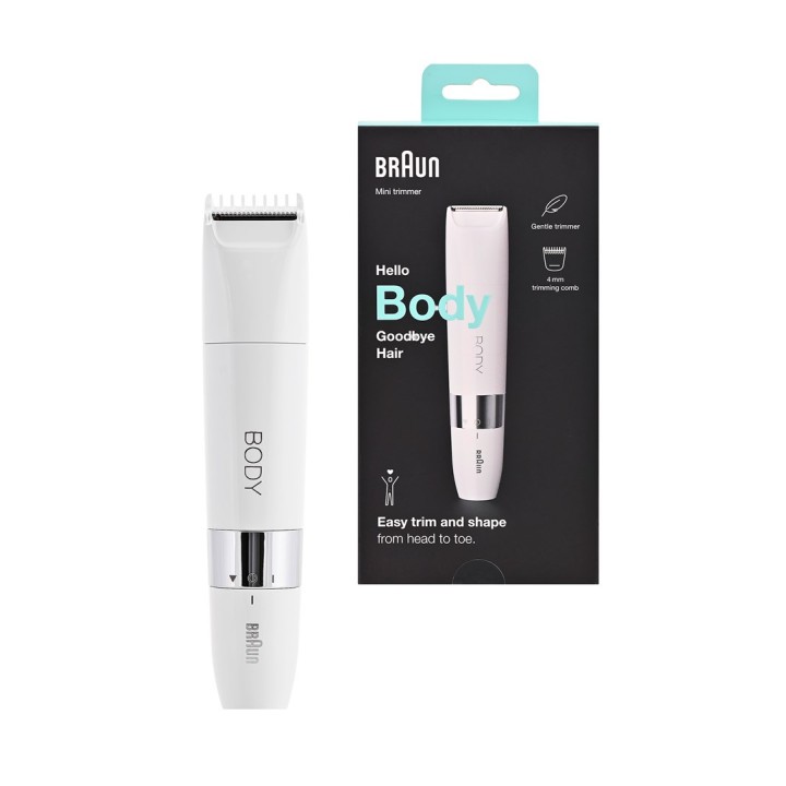 Braun Serie 1 BS1000 trimmer bianco/argento