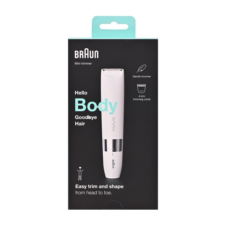 Braun Serie 1 BS1000 trimmer bianco/argento