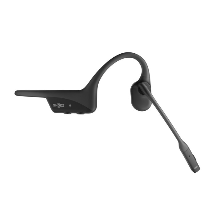 SHOKZ OpenComm2 2025 Cuffie Bluetooth a Conduzione Ossea Upgrade per Videoconferenza con Porta di Ricarica USB-C | Autonomia Con