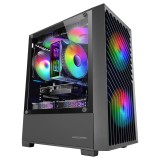 TACENS MARS MC-VORTEX 3x120mm FRGB mATX - case per PC