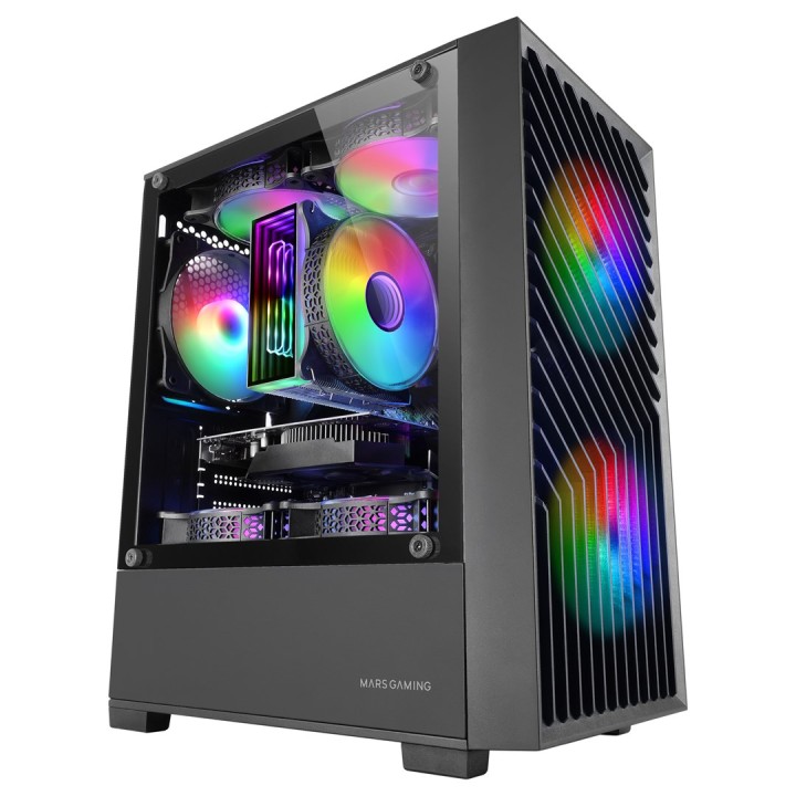 TACENS MARS MC-VORTEX 3x120mm FRGB mATX - case per PC