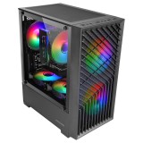 TACENS MARS MC-VORTEX 3x120mm FRGB mATX - case per PC