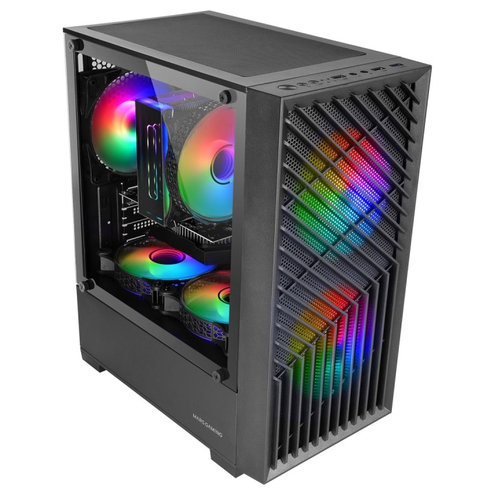 TACENS MARS MC-VORTEX 3x120mm FRGB mATX - case per PC