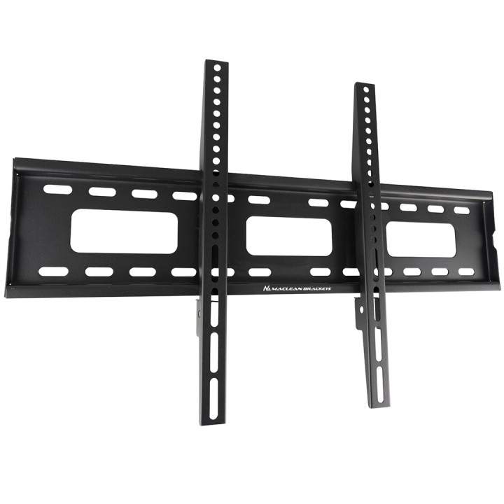 Maclean TV MC-419 Staffa di montaggio a parete 32 -100 VESA 600x400 45kg Inclinabile universale regolabile livella spirit access