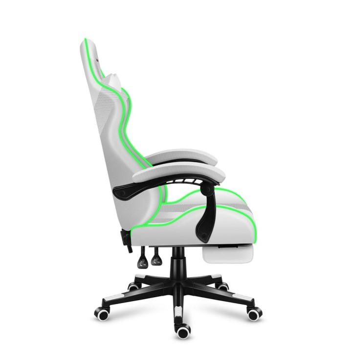 HUZARO FORCE 4.7 RGB Bianca SEDIA GAMING