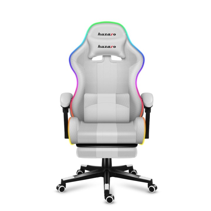HUZARO FORCE 4.7 RGB Bianca SEDIA GAMING