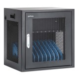 Manhattan Armadietto di ricarica per laptop da scrivania tramite adattatore AC (EU) 10 scomparti installare l'adattatore AC del 
