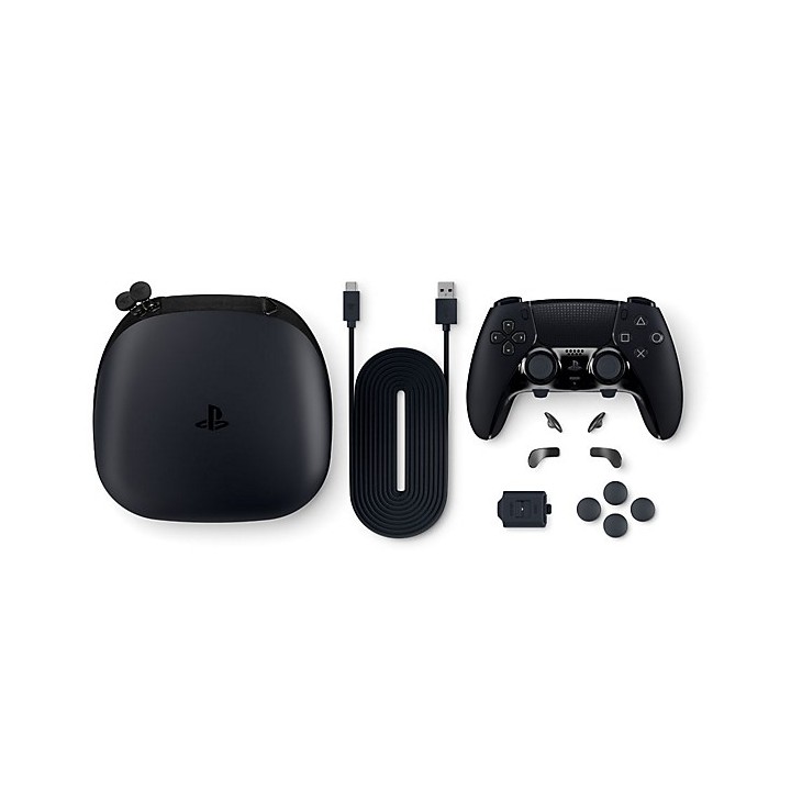Sony Intrattenimento interattivo Entertainment PS5 DualSense Edge Controller Nero Bluetooth/USB Gamepad Analogico / Digitale Pla
