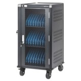 Manhattan Carrello/tavolo di ricarica per laptop tramite adattatore AC (EU) 30 scomparti installare l'adattatore AC del disposit