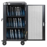 Manhattan Carrello/tavolo di ricarica per laptop tramite adattatore AC (EU) 30 scomparti installare l'adattatore AC del disposit