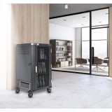 Manhattan Carrello/tavolo di ricarica per laptop tramite adattatore AC (EU) 30 scomparti installare l'adattatore AC del disposit
