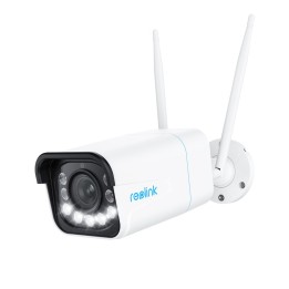Reolink W430 - 4K Telecamera Esterna Wi-Fi di Nuova Generazione 6 5X Zoom Ottico Rilevamento Persone/Veicoli/Animali Visione Not
