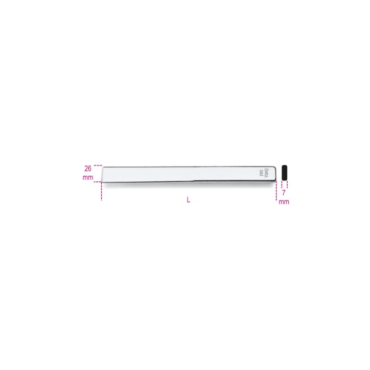 Beta 1342 Scalpello extrapiatto con tagliente diritto 013420001