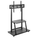 Manhattan TV Supporto carrello per monitor 1 schermo dimensioni schermo: 37-100 nero VESA 200x200 a 800x600mm max 150kg ripiano 